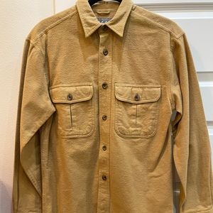 Cabela’s Tan Button-up Long Sleeve Shirt